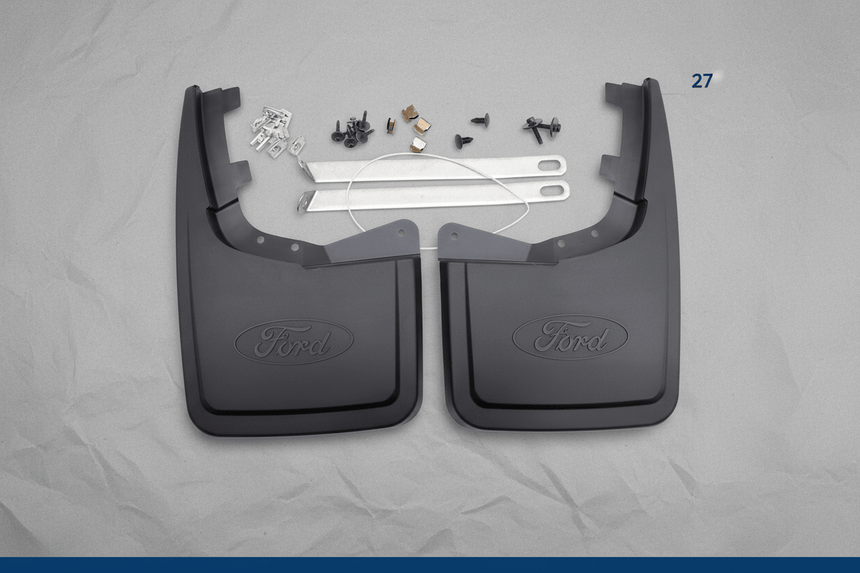 2021-2025 Ford F-150 ear Splash Guard Mud Flap Set OEM 5.5 Bed No Moldings