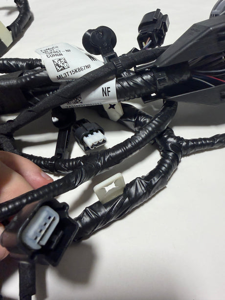 ML3Z-15K867-NA 2021-2025 Ford F-150 Front Parking Aid Sensor Wiring Harness Tag Code NF OEM