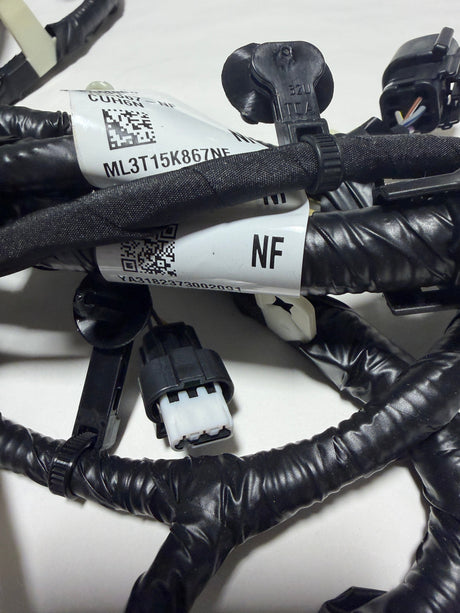 ML3Z-15K867-NA 2021-2025 Ford F-150 Front Parking Aid Sensor Wiring Harness Tag Code NF OEM