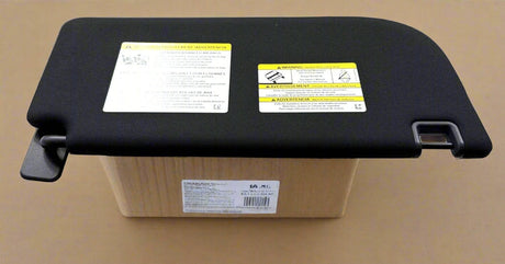 JL3Z-1504105-CH 2021-2025 Ford F-150 XL, XLT Regular Cab Driver Black Sun Visor Non Illuminated