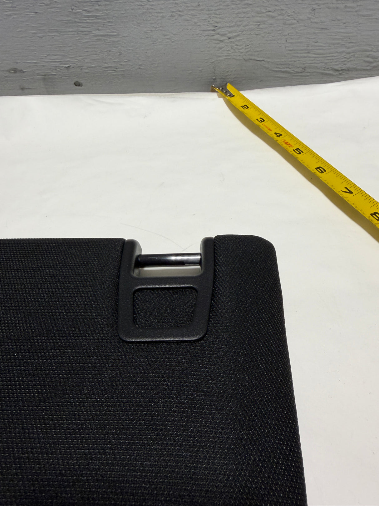 JL3Z-1504105-CH 2021-2025 Ford F-150 XL, XLT Regular Cab Driver Black Sun Visor Non Illuminated