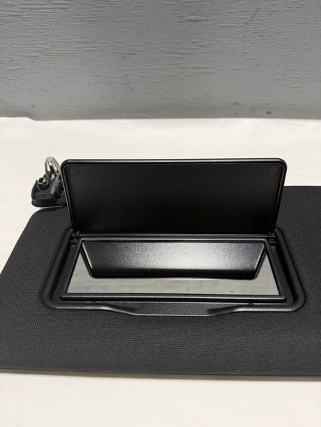 JL3Z-1504105-CH 2021-2025 Ford F-150 XL, XLT Regular Cab Driver Black Sun Visor Non Illuminated