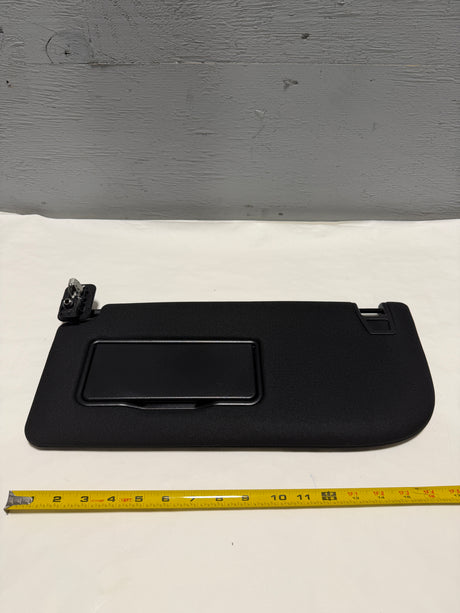 JL3Z-1504105-CH 2021-2025 Ford F-150 XL, XLT Regular Cab Driver Black Sun Visor Non Illuminated