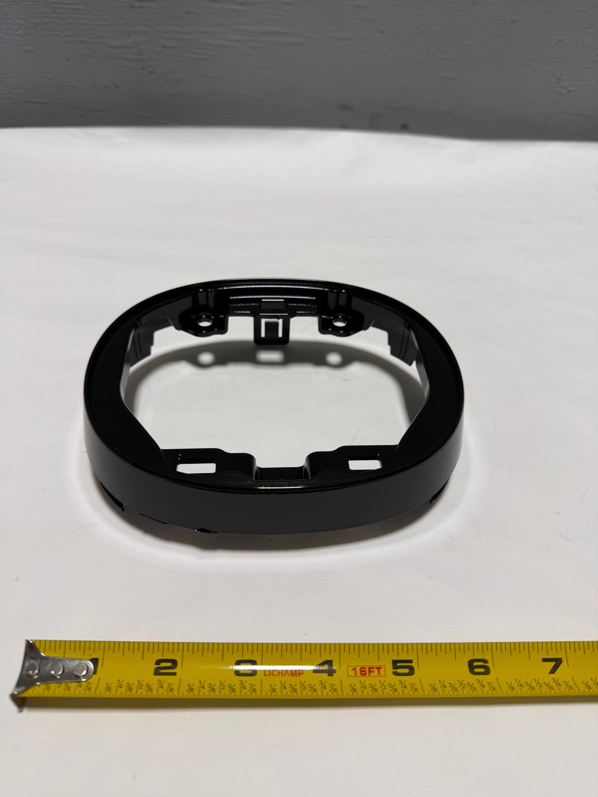 DGJ3-50-721A 2021-2025 Mazda CX-30 OEM Grille Emblem Bracket Trim Mount Gloss Black For Park Aid Equipped