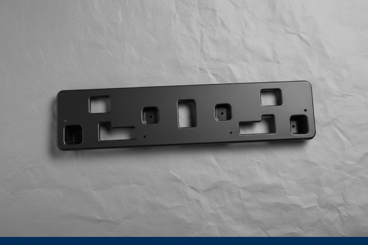 42725731 2022-2023 Chevrolet Bolt EUV Front Bumper License Plate Bracket OEM