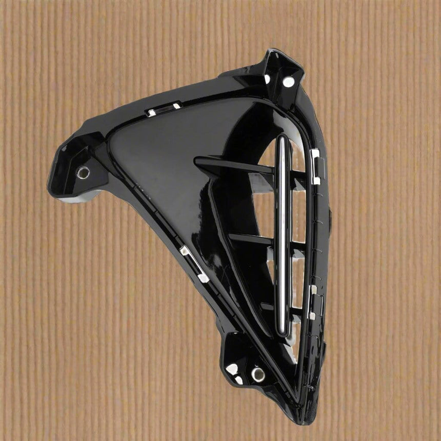 2022-2024 Kia Forte Driver Side Front Bumper Molding - Gloss Black