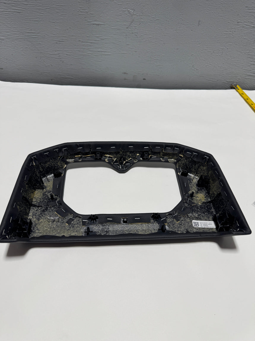 2022-2024 Toyota Tundra Console Rear Cup Holder Top Trim Cover Black Genuine OEM