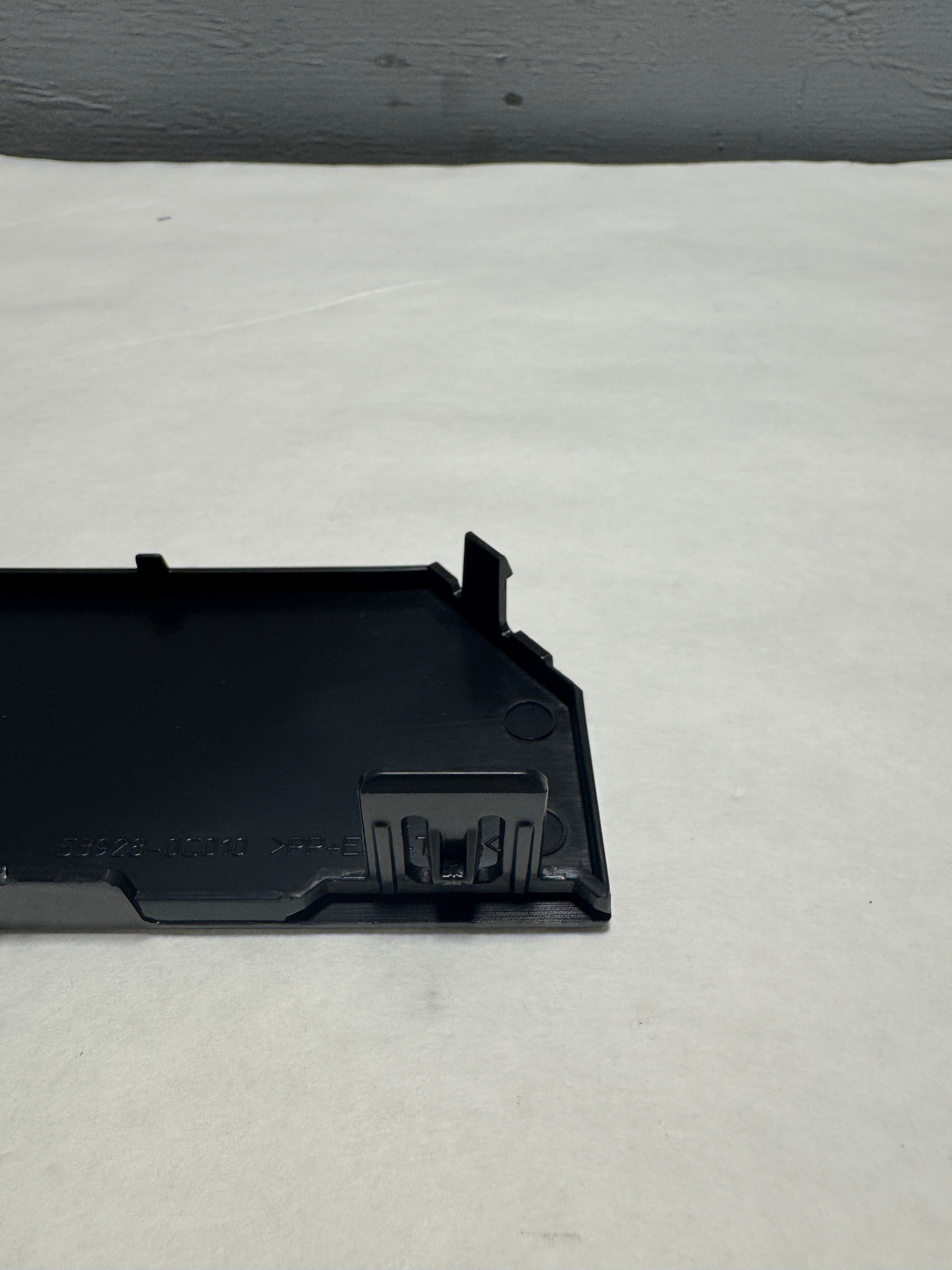 Genuine Toyota 2022-2023 Tundra TRD Pro Front Grille Sensor Cover – OEM Black Plastic Bottom Trim