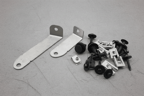 NZ6Z-16A550-BA 2022-2025 Ford Maverick Rear Molded Splash Guard Set Genuine OEM