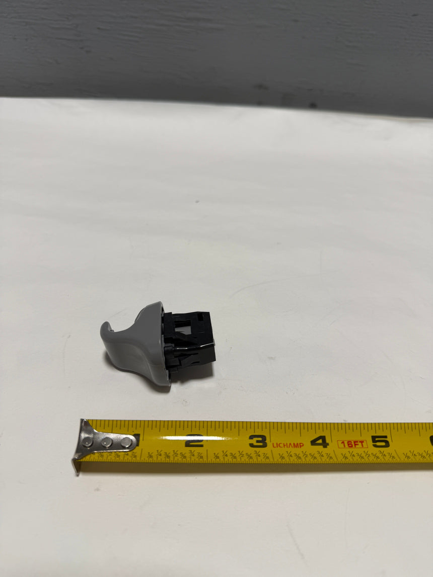 2022-2025 Honda Ridgeline or Odyssey (1) Sun Visor Clip Holder Light Gray Genuine OEM