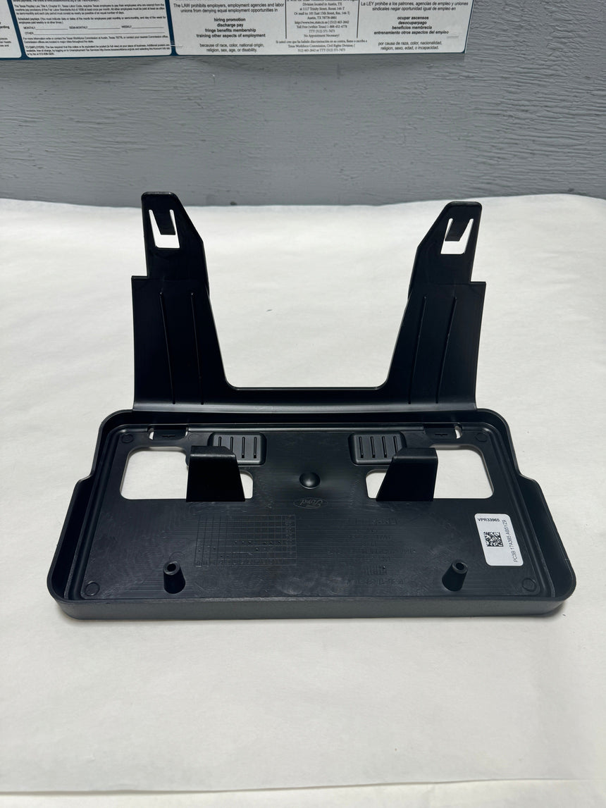 2023-2024 Ford F-250 F-350 Font License Plate Bracket For Chrome Or Painted Bumper - No Hardware