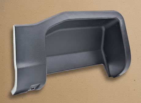 PC3Z-16C469-AA 2023-2024 Ford Super Duty Driver Side Bed Step Trim Panel Black OEM