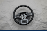 PC3Z-3600-AA 2023-2025 Ford F-250 F-350 F-450 F-550 Super Duty Lariat Steering Wheel Black Leather Heated OEM