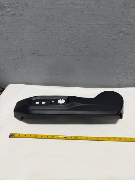 71812-0C242-C0-G23 2023-2026 Toyota Tundra Driver Power Seat Side Shield Trim Black - No Lumbar