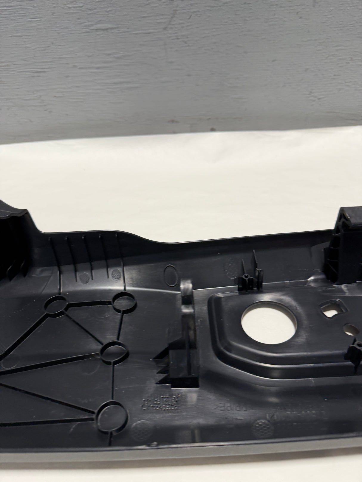 71806-0C102-C0-D2 2023-2026 Toyota Tundra Driver Power Seat Side Shield Trim Black With Lumbar