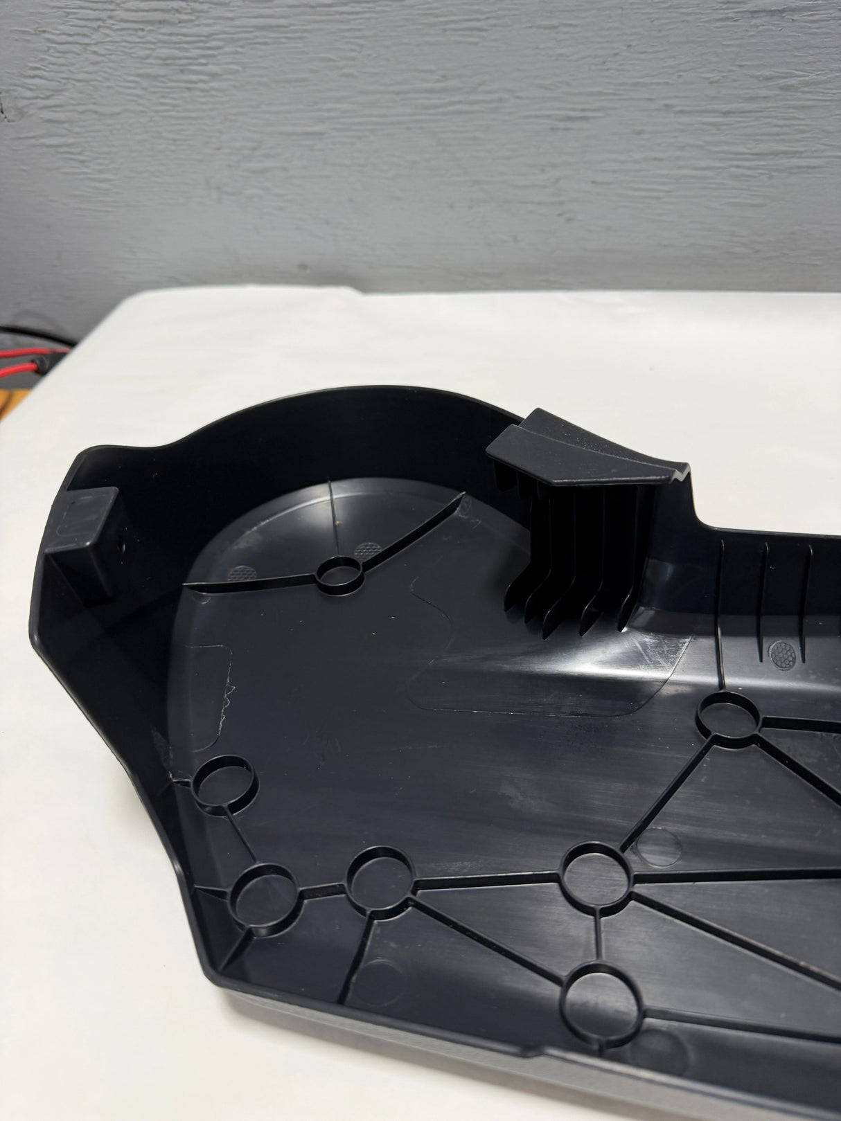 71806-0C102-C0-D2 2023-2026 Toyota Tundra Driver Power Seat Side Shield Trim Black With Lumbar