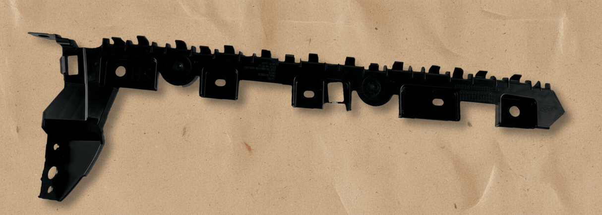 PR3Z-17D943-C 2024-2025 Mustang Genuine OEM Driver Side Rear Bumper Bracket Black