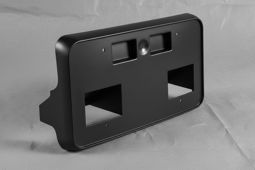 2024-2025 Silverado 2500 3500 Front License Plate Bracket For LED Headlight Equipped Only Not For Bison Package.