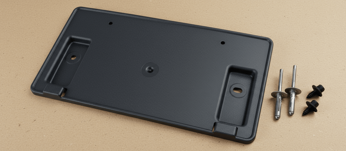 N1WZ 17A385-N 2024 Ranger OEM Genuine Front License Plate Bracket w/ Hardware