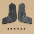 2025-2026 CX-70 OEM Genuine Rear Jet Black Splash Guards Mud Flaps