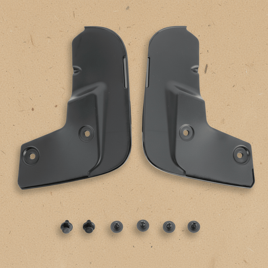 2025-2026 CX-70 OEM Genuine Rear Jet Black Splash Guards Mud Flaps