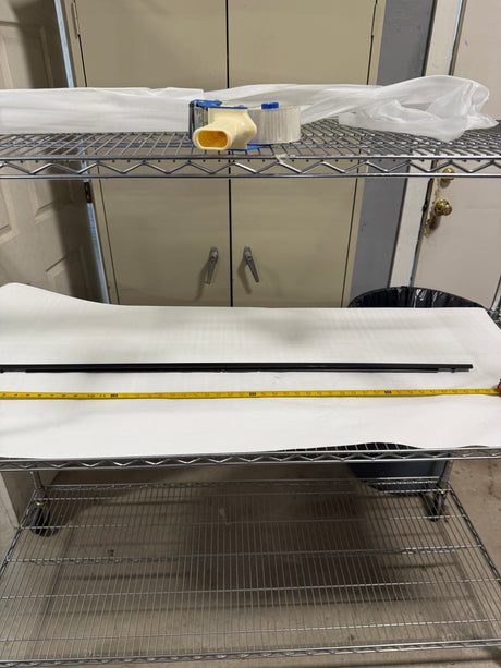 CL0925-61280VC030-F13 22-24 Subaru WRX Driver Side Front Door Outer Window Weatherstrip OEM