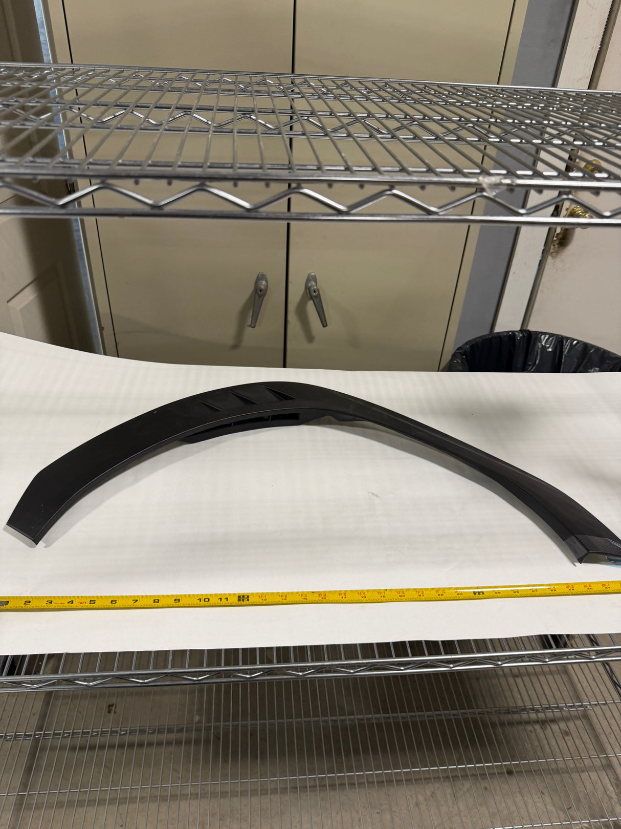 CL0925-91112VC100-G23 22-24 Subaru WRX Pass Side Front Fender Arch Molding OEM