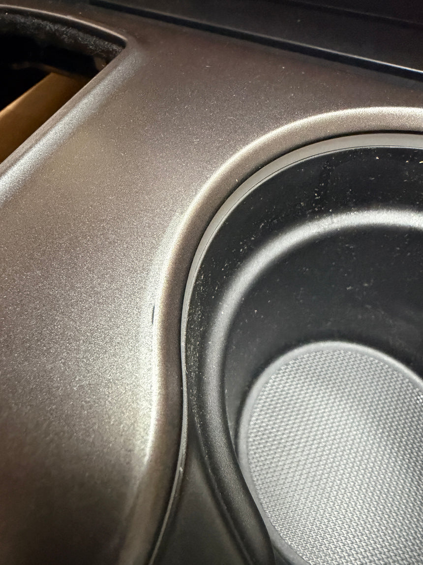 **SCRATCHED** 2019-2021 Honda Passport Illuminated Cup Holder Silver Console Trim