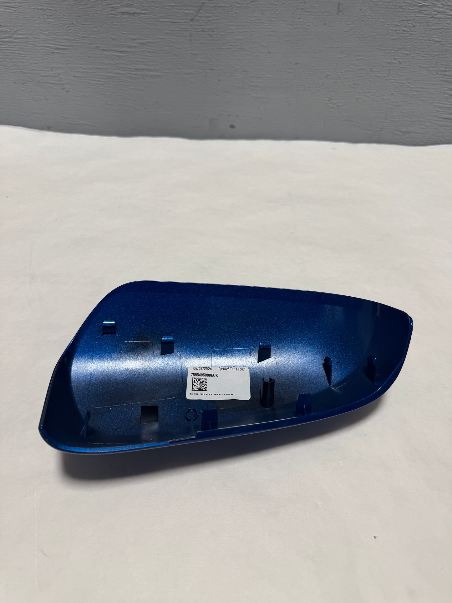 2012-2017 Toyota Camry SE or XSE Passenger Side Mirror Cover 8T7 Blue OEM