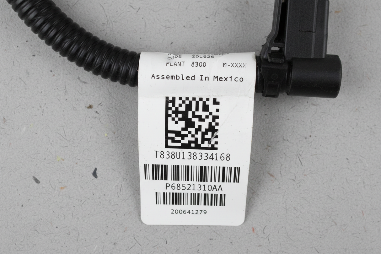 2021-2025 Ram 3500 Dually Tailgate Wiring Harness TAG CODE  68521310AA Only