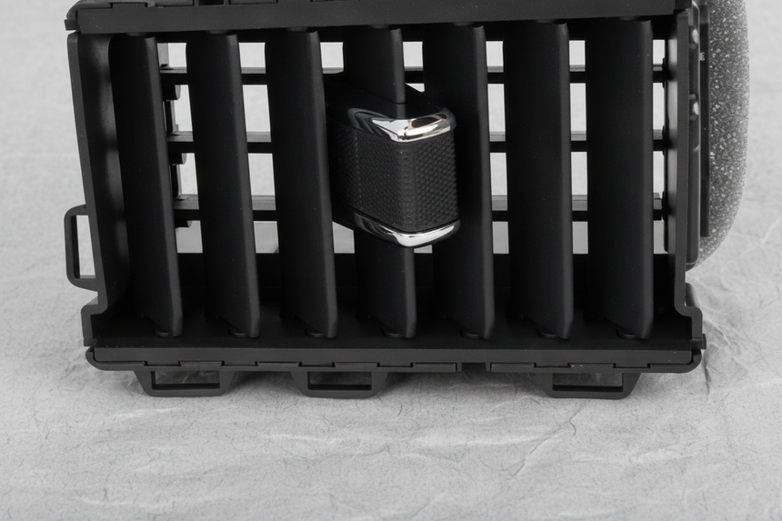 2021-2025 Ford F-150 F-250 F-350 OEM Driver Side Inner Lower Dash Vent Louver 12 Inch Display