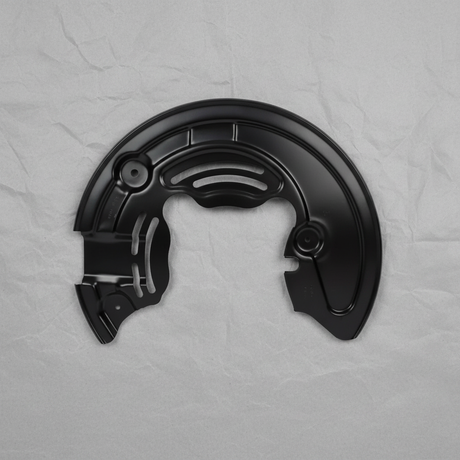 Brake Dust Shield - Grey Kraft Paper Background