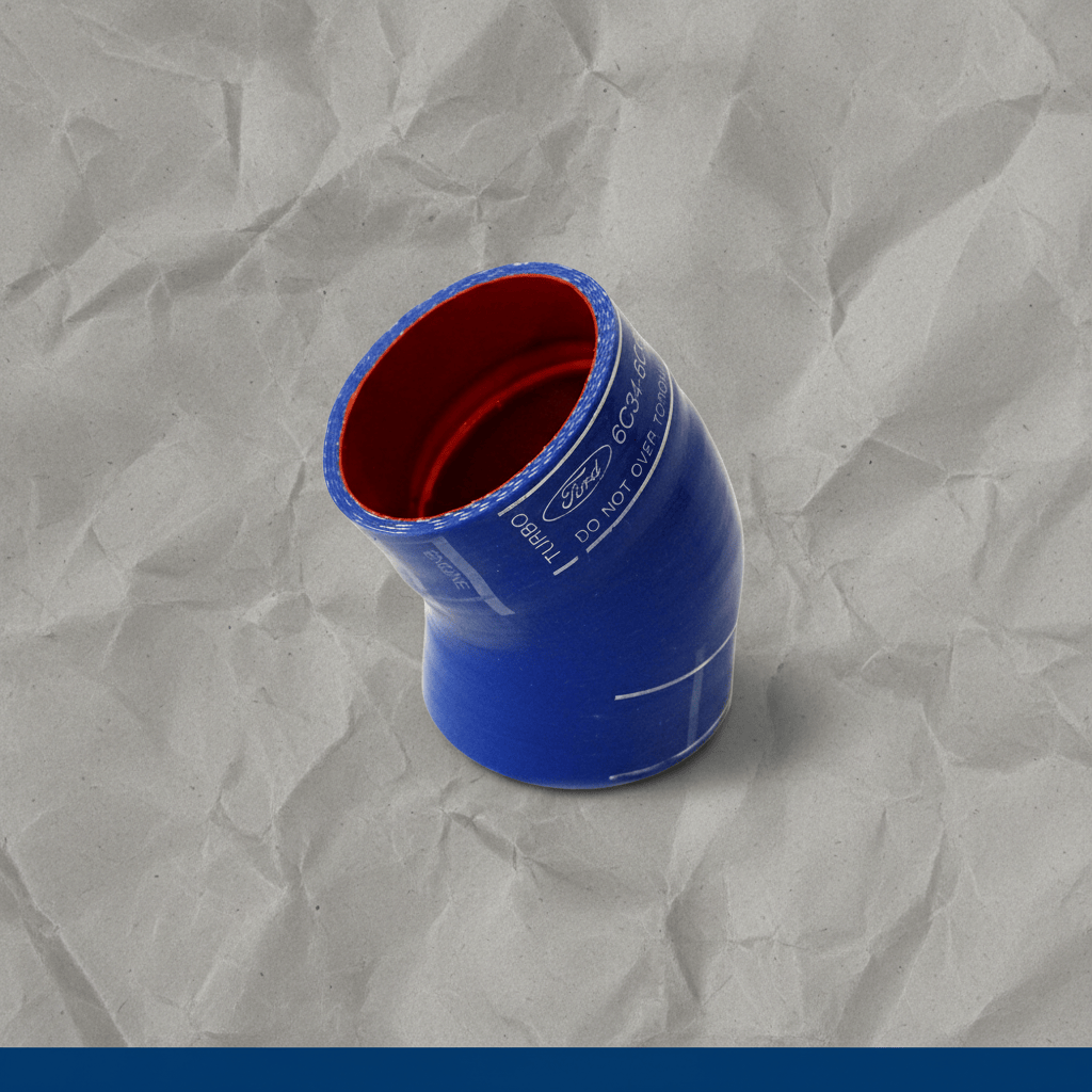 6C3Z-6C640-C Ford 6.0L Diesel Powerstroke Turbo Intercooler Air Inlet Hose OEM