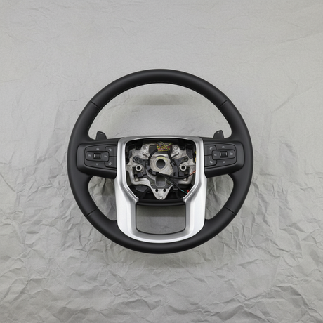 2022-2025 Sierra 1500 OEM Black Steering Wheel SLE SLT Elevation