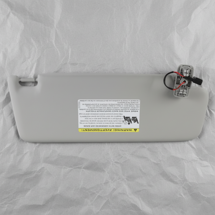 2019-2025 Volkswagen Jetta Taos Sun Visor Gray With Sunroof OEM