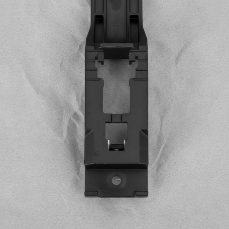 2017-2023 Nissan Qashqai Rogue Sport Driver Exterior Door Handle Base OEM - Bottom Detail Angle 2