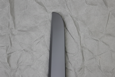 Driver Side Rear Door Pillar Cover Black - Top Section Detail