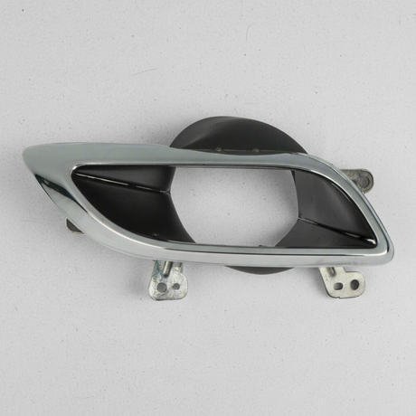Passenger Side Chrome Exhaust Tailpipe Extension - Clean Grey Kraft Paper Background