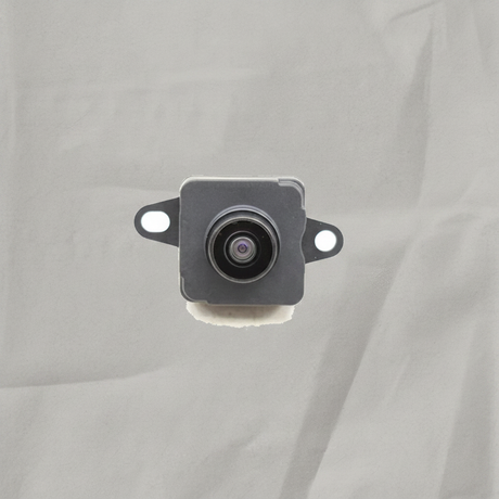 Jeep Renegade Backup Camera on gray wrinkle kraft paper background