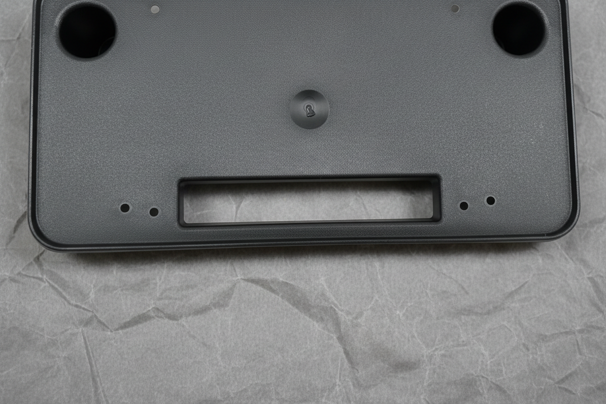 2022-2025 Silverado ZR2 Front License Plate Holder Bracket - Middle Section Detail