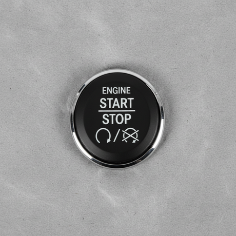 Macro Crop Middle - Engine Start Stop Button