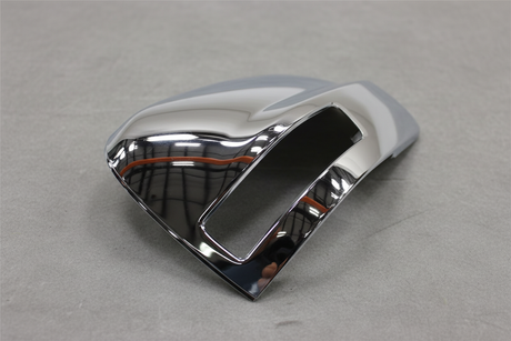 Driver Side Door Mirror Cap Chrome - Top Detail Angle 3