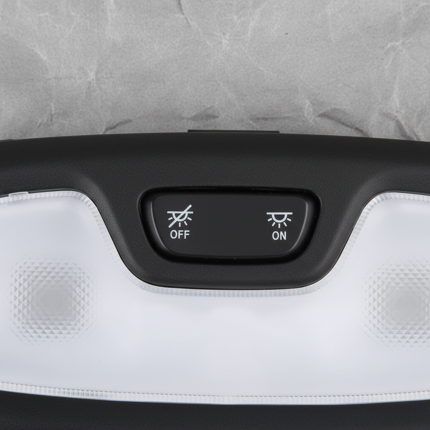 2021-2025 GM Genuine OEM Trailblazer Colorado Trax Black Roof Dome Lamp - Middle Detail