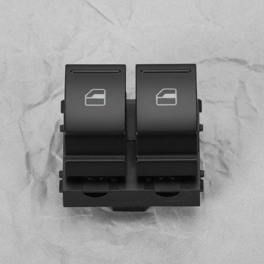 2003-2010 Volkswagen Beetle Convertible Rear Window Switch — Middle Detail