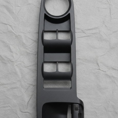 2013-2019 Ford Escape C-Max Driver Side Window Switch Bezel Charcoal OEM - Middle Detail