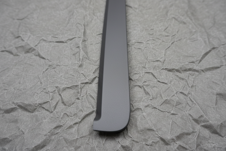 Driver Side Rear Door Pillar Cover Black - Middle Section Detail