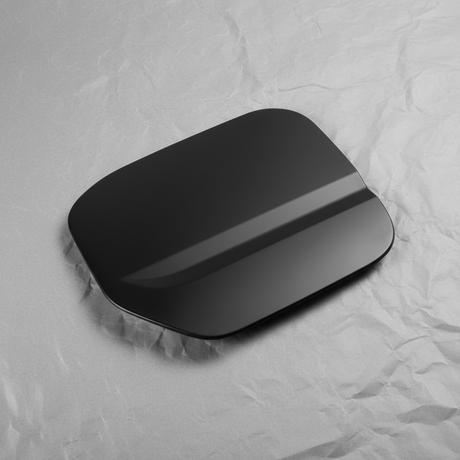 Full View - Unpainted Fuel Door on Grey Kraft Paper