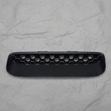 2020-2026 Jeep Gladiator Wrangler OEM Hood Scoop Vent Bezel Black - Middle Macro