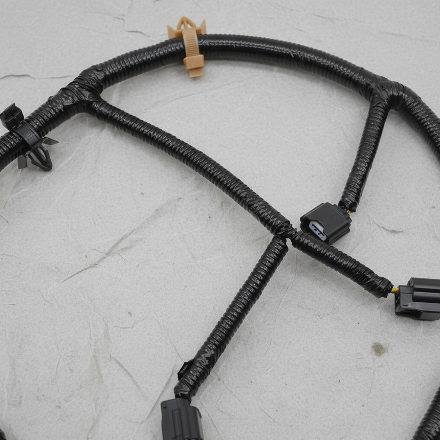 Nissan Frontier Rear Passenger Bumper Parking Aid Sensor Harness Top Detail