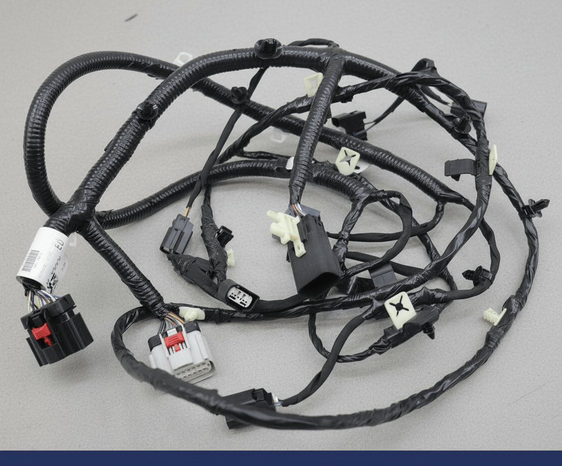 2020-2024 Ford Edge Front Bumper Wiring Harness Genuine OEM W/O auto Park